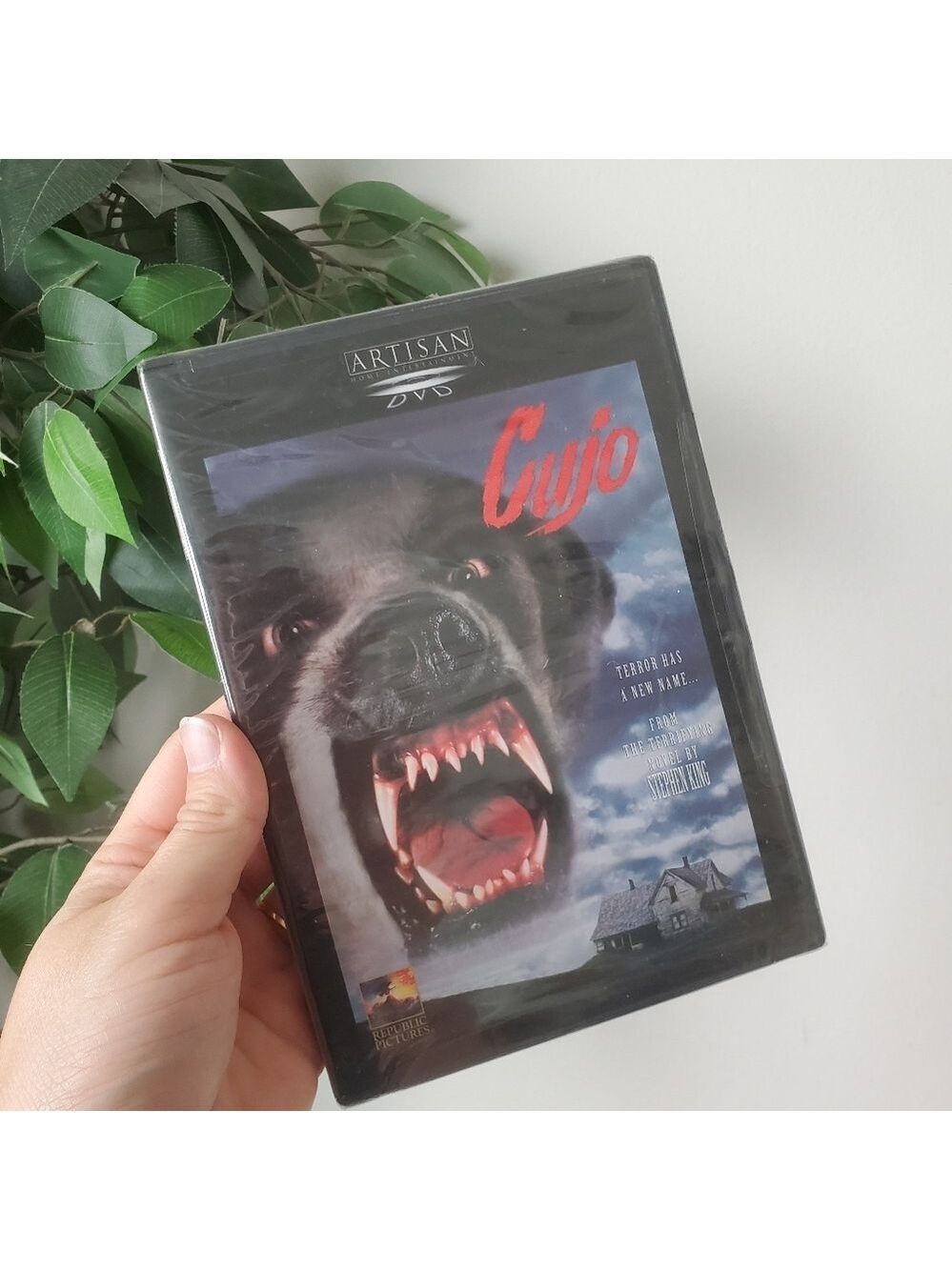 Stephen King's CUJO DVD Horror Dog Rabies Region 1 Artisan Version New Sealed